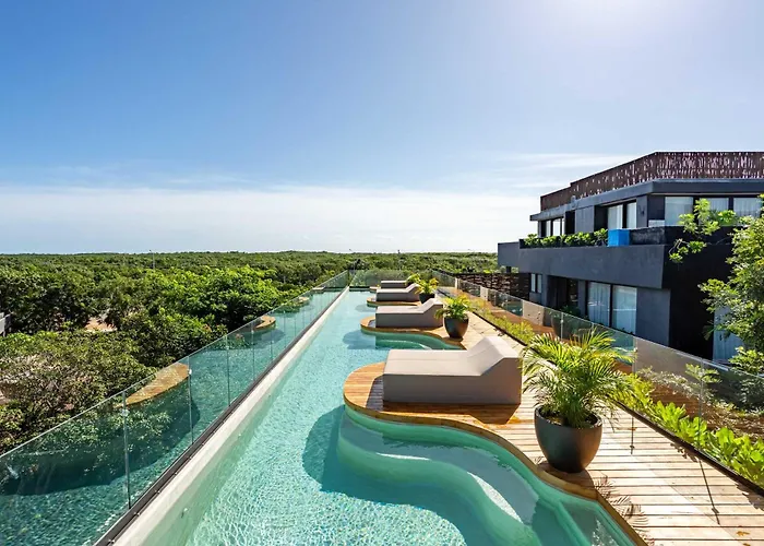 Modern 1br Jungle View Retreat In Humana With Rooftop Pool * Tulum