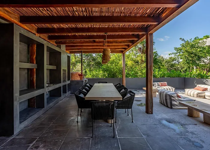 Modern 1br Jungle View Retreat In Humana With Rooftop Pool Apartment Tulum